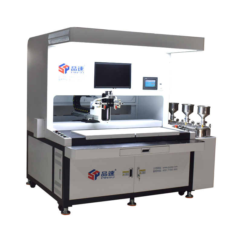 5桶視覺點膠機(帶底部光源)