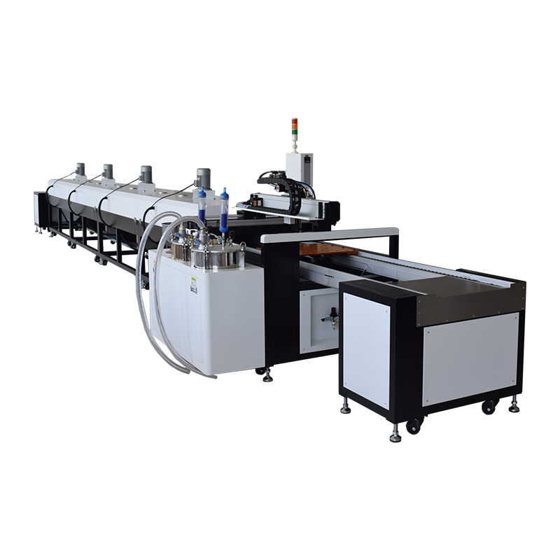 吸盤PU膠自動(dòng)化滴膠固化線設(shè)備