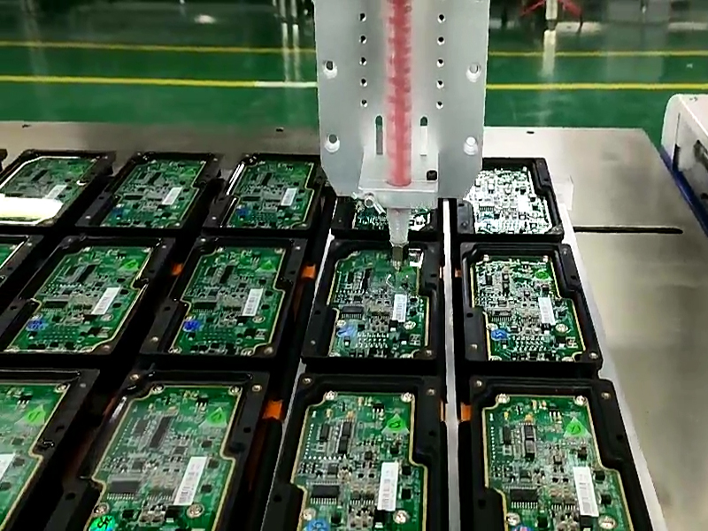 PCB板自動灌膠機(jī)視頻