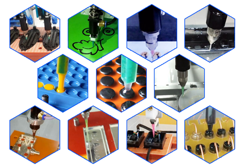 在線式視覺點膠機（倍速鏈）應(yīng)用范圍